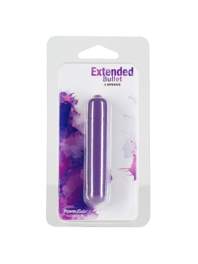 3-Speed Extended Vibrating Bullet Purple 1
